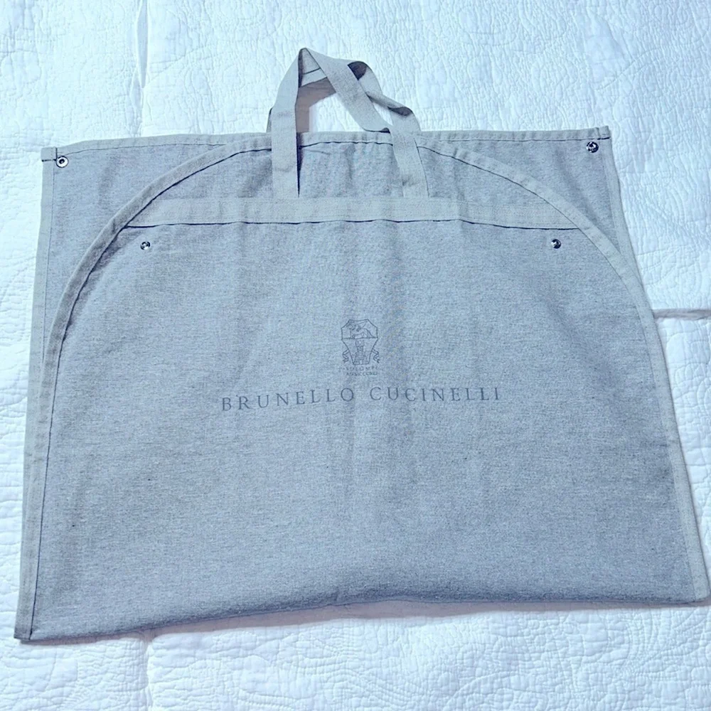 Brunello Cucinelli Linen Garment Bag Size 24”w x 38” h